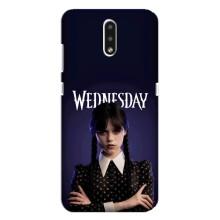 Чехлы Венсдей на Nokia 2.3 Уэнсдей (AlphaPrint) (Wednesday)