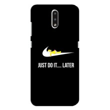 Чехол с логотипом Найк на Nokia 2.3 (Nike just do it)