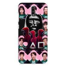 Чохол Гра в кальмара для Nokia 2.3 – Персонажі гри кальмара