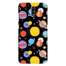 Космічні Чохли для Нокіа 2.3 (VPrint) (Намальовані планети)