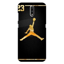 Силиконовый Чехол Nike Air Jordan на Нокиа 2.3 – Джордан 23