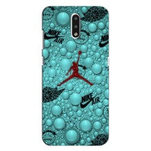 Силіконовый Чохол Nike Air Jordan на Нокіа 2.3 – Джордан Найк