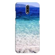 Силіконовий чохол з КАРТИНКАМИ літо для Nokia 2.3 (AlphaPrint) (Море)