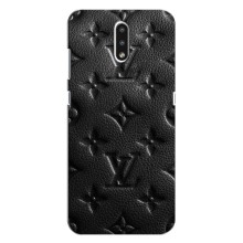Текстурный Чехол Louis Vuitton для Нокиа 2.3 (Черный ЛВ)