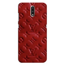 Текстурный Чехол Louis Vuitton для Нокиа 2.3 – Красный ЛВ