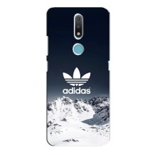 Чехлы Адидас для Nokia 2.4 (AlphaPrint) (Адидас в горах)