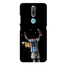 Чехлы Лео Месси Аргентина для Nokia 2.4 (Лео Чемпион)
