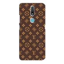 Чохли Луі Вітон для Nokia 2.4 (AlphaPrint - LOUIS VUITTON) (фон LOUIS VUITTON)