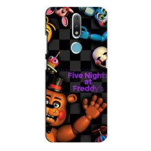 Чехлы Пять ночей с Фредди для Нокиа 2.4 (Freddy's)