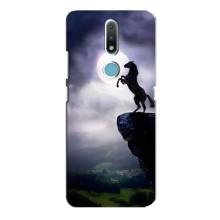 Чохли з зображенням різних тварин на Nokia 2.4 (Кінь)