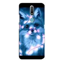 Чехлы с картинкой Лисички для Nokia 2.4 (VPrint) (Яркая лисичка)