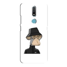 Чехлы с Обезьянами NFT для Nokia 2.4 (AlphaPrint) (обезьяна NFT Adidas)