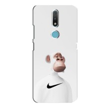 Чехлы с Обезьянами NFT для Nokia 2.4 (AlphaPrint) (обезьяна NFT Nike)