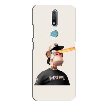 Чехлы с Обезьянами NFT для Nokia 2.4 (AlphaPrint) (обезьяна NFT в очках)