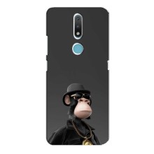 Чехлы с Обезьянами NFT для Nokia 2.4 (AlphaPrint) (Обезьяна NFT)