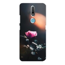 Чехлы с принтом Розочки для Nokia 2.4 (Цветок ночной)