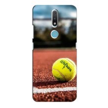 Чохли з прінтом Спортивна тематика для Nokia 2.4 (Тенісний корт)