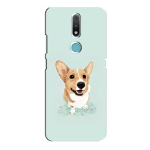 Чохли з собаками для Nokia 2.4 (VPrint) (Коргі)