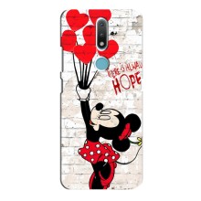 Чехол Disney Mouse Nokia 2.4 (PREMIUMPrint) (Heart Minni)