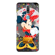 Чехол Disney Mouse Nokia 2.4 (PREMIUMPrint) (Minni с бантиком)