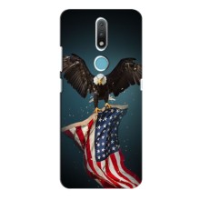 Чохол Прапор USA для Nokia 2.4 – Орел і прапор