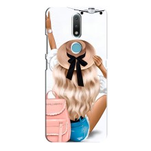 Чехол с печатью для Nokia 2.4 - (Мода) (AlphaPrint) (Путешествие)