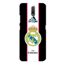 Чехол для Nokia 2.4 с принтом (Лого Real Madrid)