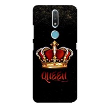 Чехол с Короной Нокиа 2.4 - (AlphaPrint) (Корона короля)