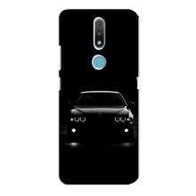 Чехол для Нокиа 2.4 - с принтом БМВ (AlphaPrint) (Машина BMW)