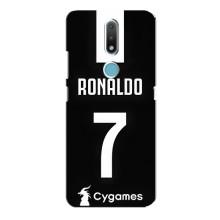 Чехол Криштиану Роналду для Nokia 2.4 (AlphaPrint) (RONALDO 7)