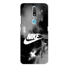 Чехол для Nokia 2.4 - с принтом Найк (AlphaPrint) (Лого Найк)