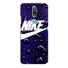 Чехол для Nokia 2.4 - с принтом Найк (AlphaPrint) (Найк принт)