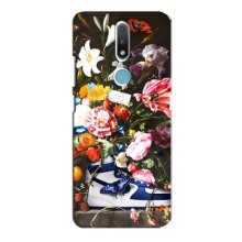 Чехол для Nokia 2.4 - с принтом Найк (AlphaPrint) (Стиль Найк)