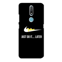 Чехол с Симпсонами для Nokia 2.4 (VPrint) (Гомер Later)