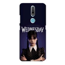 Чехлы Венсдей на Nokia 2.4 Уэнсдей (AlphaPrint) (Wednesday)
