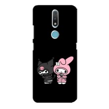 Чохол з кроликом Куромі на Nokia 2.4 (Куромі і Мелоді)