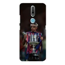 Чохол з футболістом Ламін Ямаль Nokia 2.4 (Ямал з кубком)