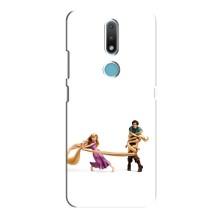 Чохол Рапунцель для Nokia 2.4 – Рапунцель і Флін