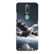 Чохол з мемом Тралалело тралала на Nokia 2.4 (Бомбардіні гусіні)