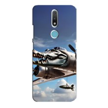 Чохол з мемом Тралалело тралала на Nokia 2.4 (Бомбардіро крокоділо)
