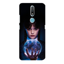 Чехол с дизайном Венздей 2 на Nokia 2.4 – Волшебная Уэнсдей