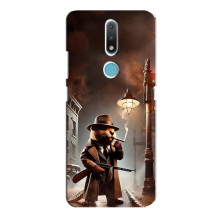 Чехол с мемами тралалело тралала для Nokia 2.4 – Бобрито бандито
