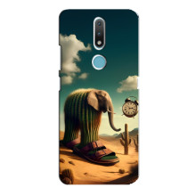 Чехол с мемами тралалело тралала для Nokia 2.4