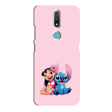 Чохол з принтом Стіч на Nokia 2.4 – Ліло і Стіч
