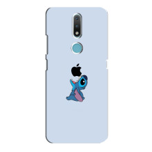 Чохол з принтом Стіч на Nokia 2.4 – Stitch apple