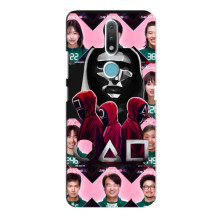 Чохол Гра в кальмара для Nokia 2.4 – Персонажі гри кальмара