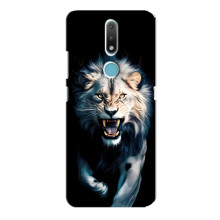 Чехол с картинкой «Хищники» для Nokia 2.4 (Лев)