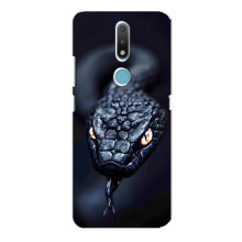 Чехол с картинкой «Хищники» для Nokia 2.4 (Змея)