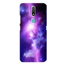 Космические Чехлы для Нокиа 2.4 (VPrint) (Галактика)