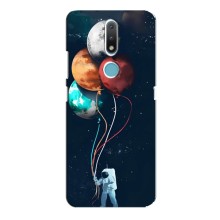 Космические Чехлы для Нокиа 2.4 (VPrint) (Планеты шарики)